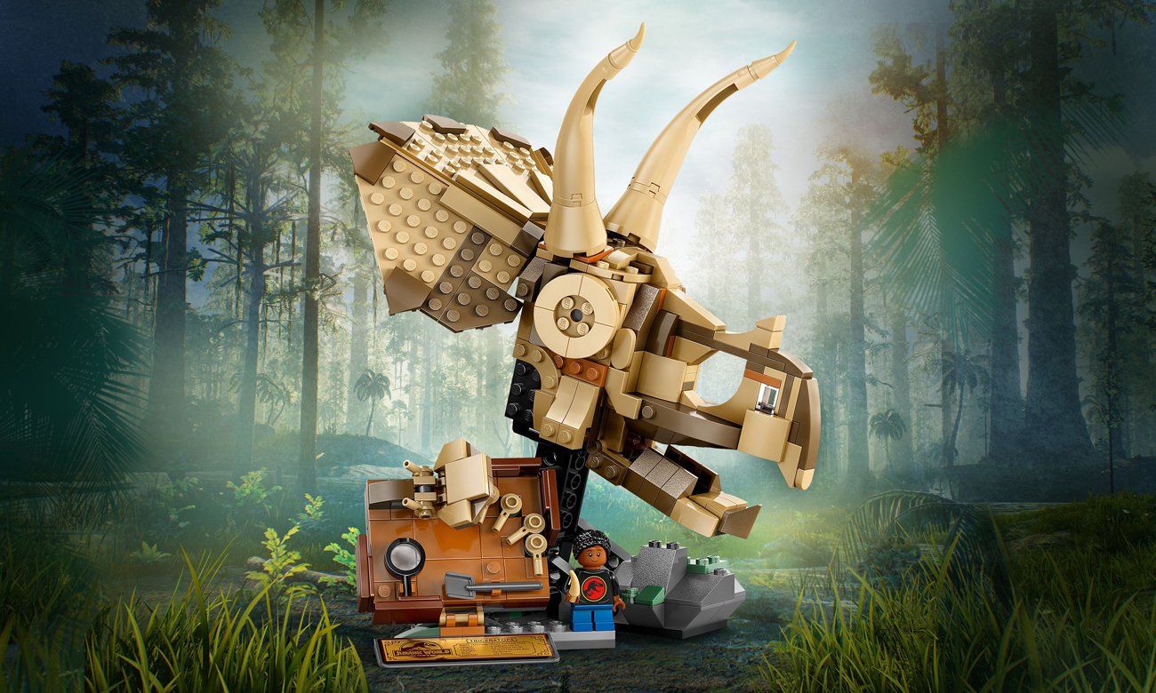 LEGO Jurassic World 76969 Triceratops-Schädel