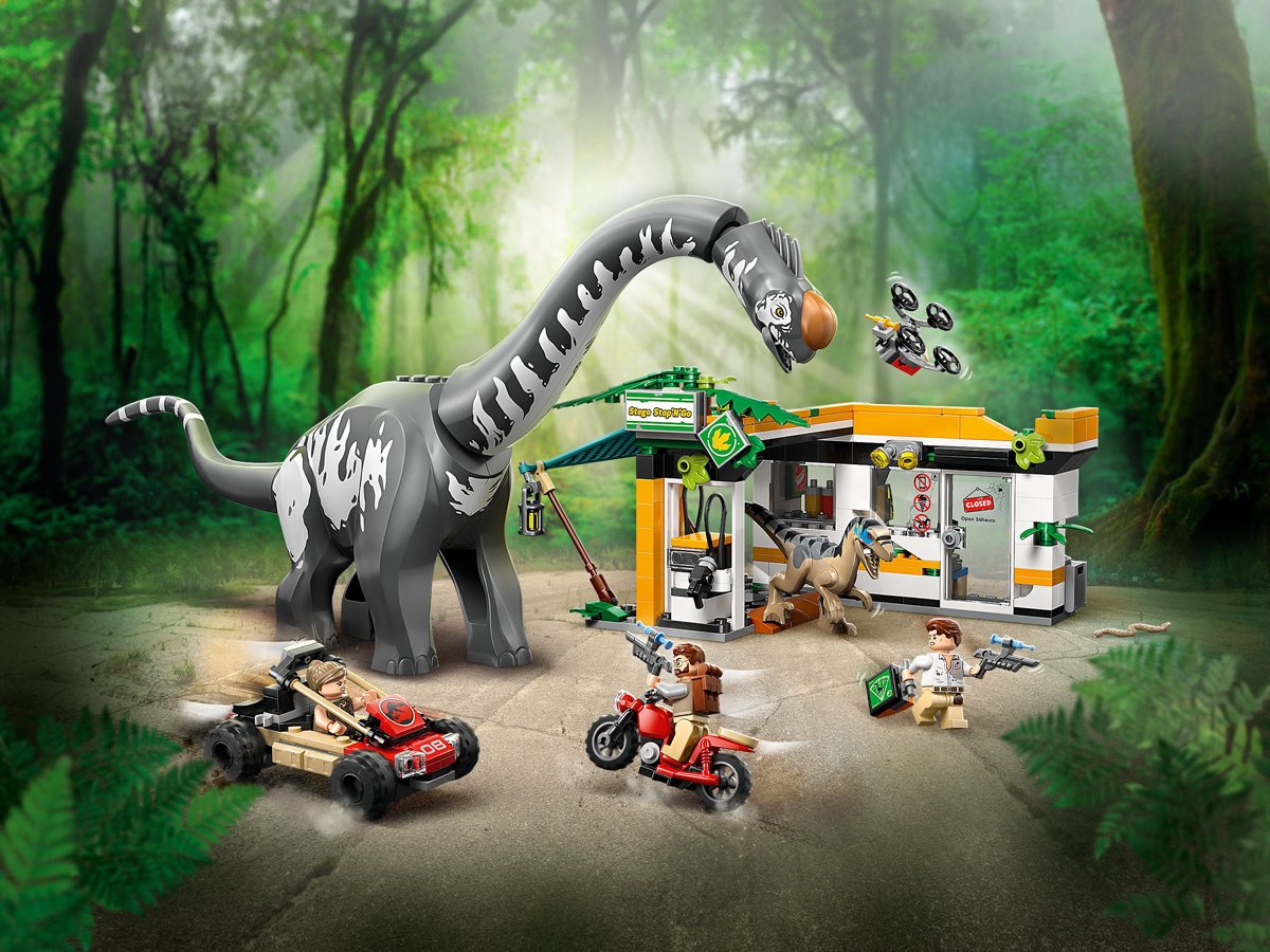 LEGO Jurassic World 76973 Na tropie tytanozaura i raptora