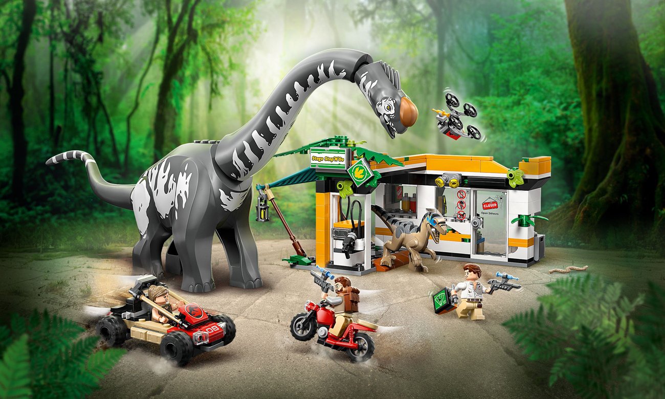 LEGO Jurassic World 76973 Na tropie tytanozaura i raptora