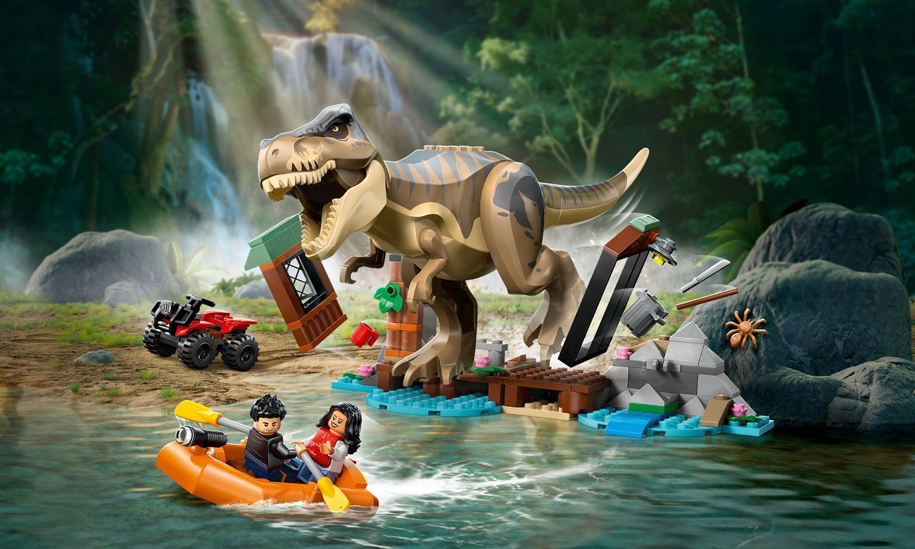 LEGO Jurassic World 76975 Ucieczka rzeką przed tyranozaurem
