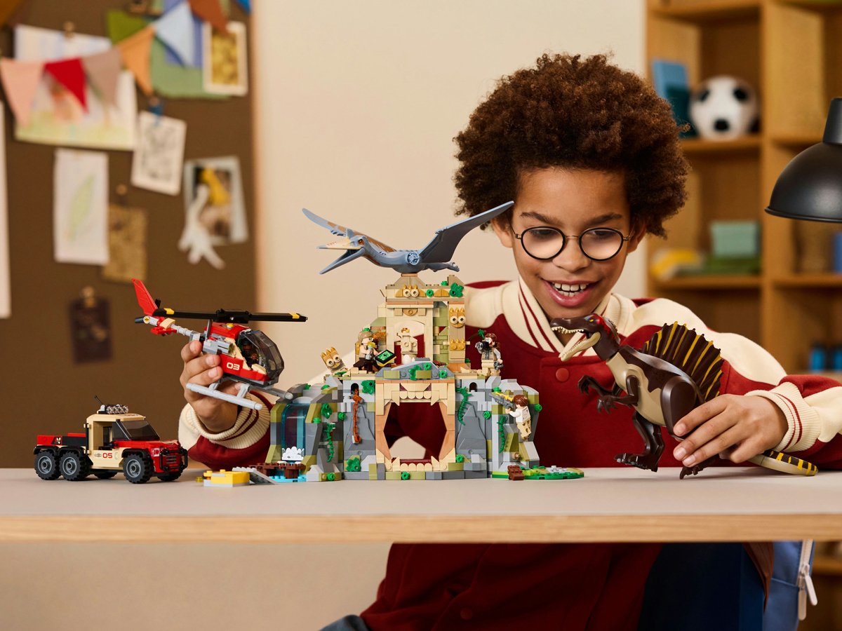 LEGO Jurassic World 76976 Powietrzna misja z kecalkoatlem i spinozaurem