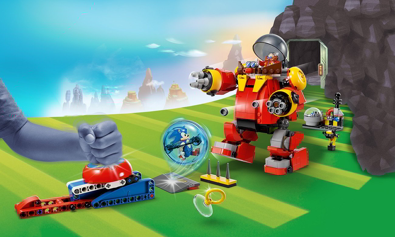 LEGO Sonic the Hedgehog Sonic kontra dr. Eggman i robot Death Egg 76993