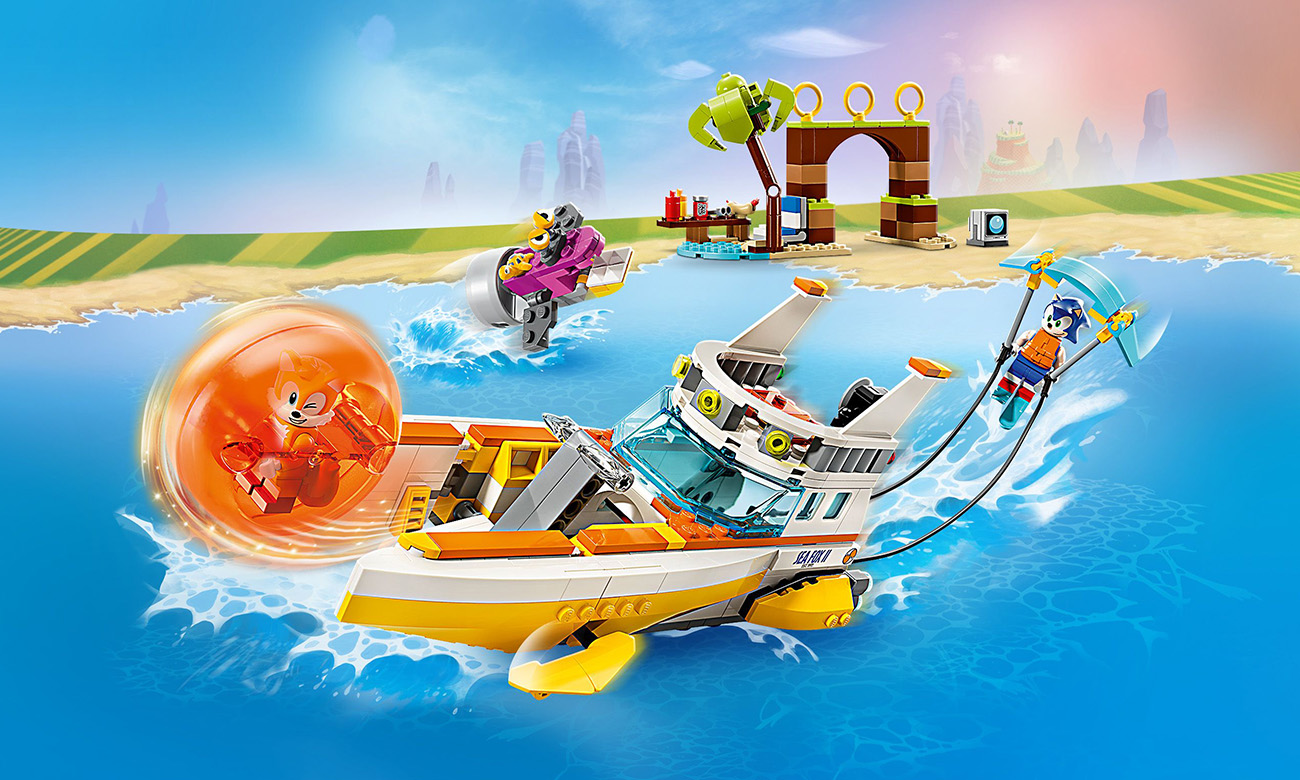 LEGO Sonic the Hedgehog Tails und Abenteuer auf dem Boot 76997