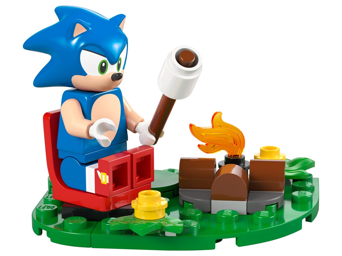 LEGO Sonic 77001 Sonics Showdown am Lagerfeuer