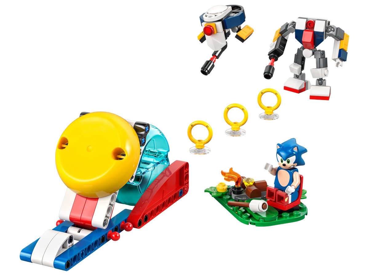 LEGO Sonic 77001 Sonics Showdown am Lagerfeuer