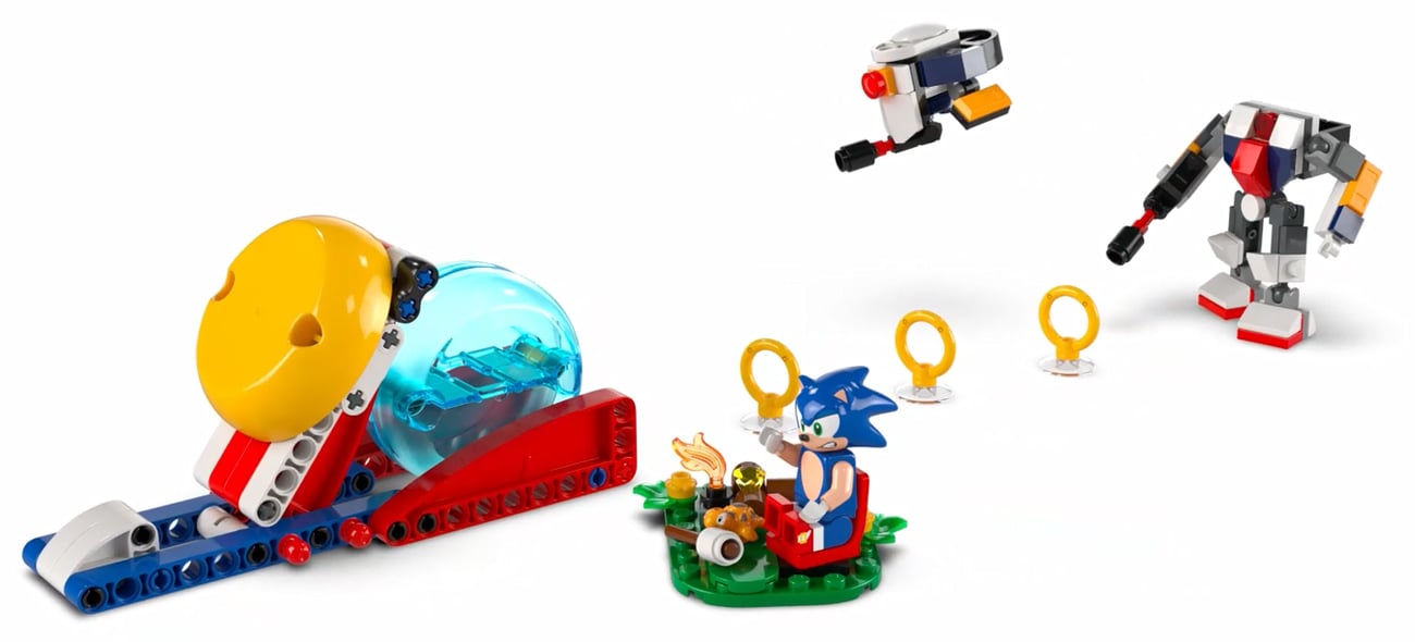 LEGO Sonic 77001 Sonics Showdown am Lagerfeuer