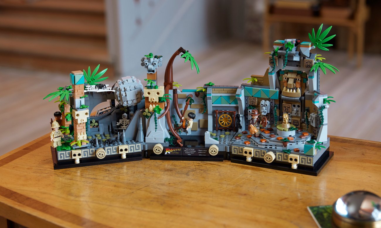 LEGO Indiana Jones Świątynia złotego posążka