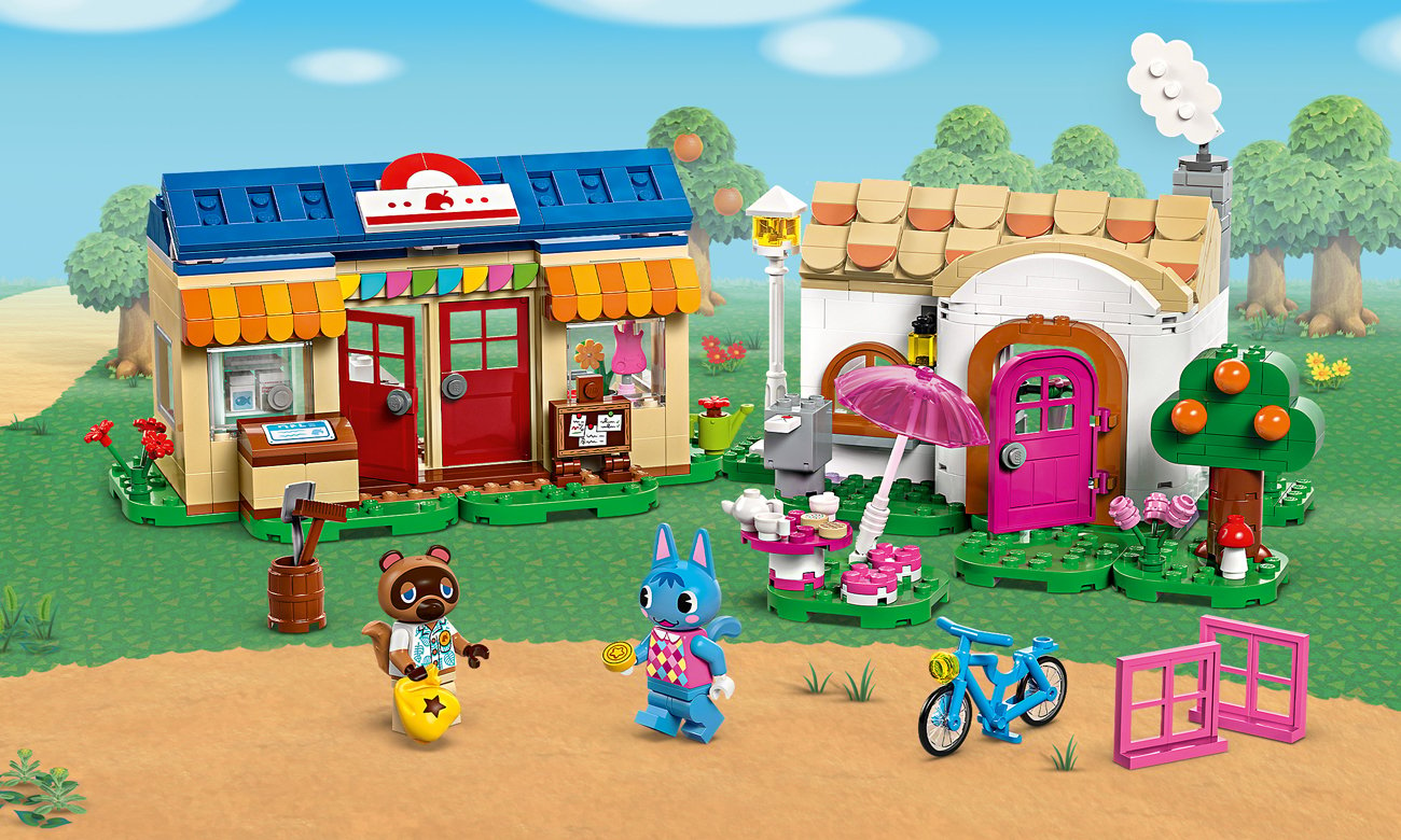 LEGO Animal Crossing Nook's Cranny і будинок Розі