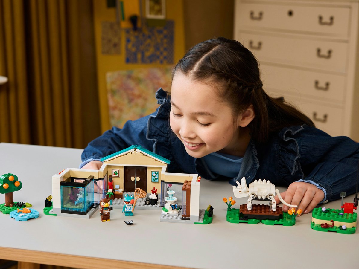 LEGO Animal Crossing 77056 Blathers i kolekcja muzealna