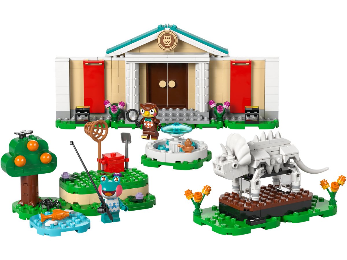 LEGO Animal Crossing 77056 Blathers i kolekcja muzealna