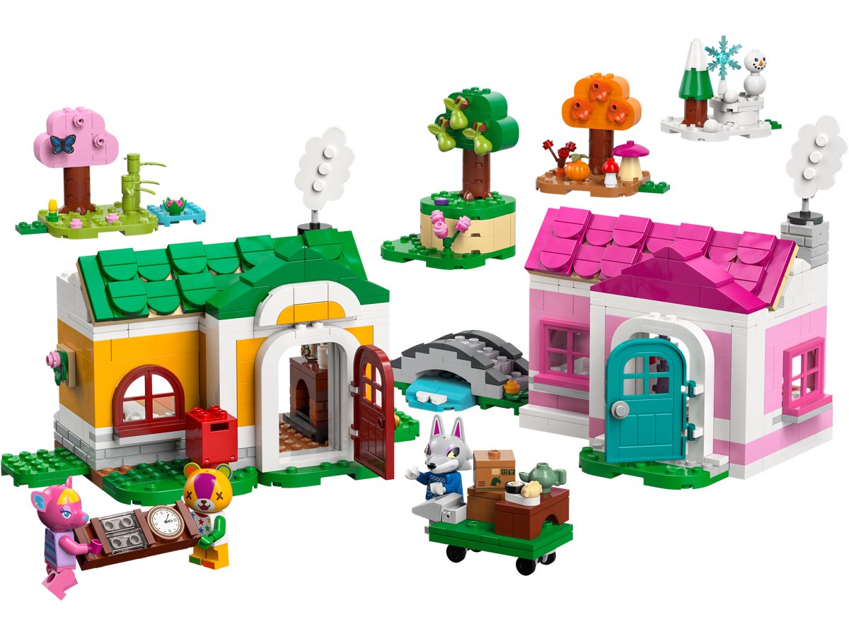 LEGO Animal Crossing 77057 Kreatywne domy: Pory zabawy