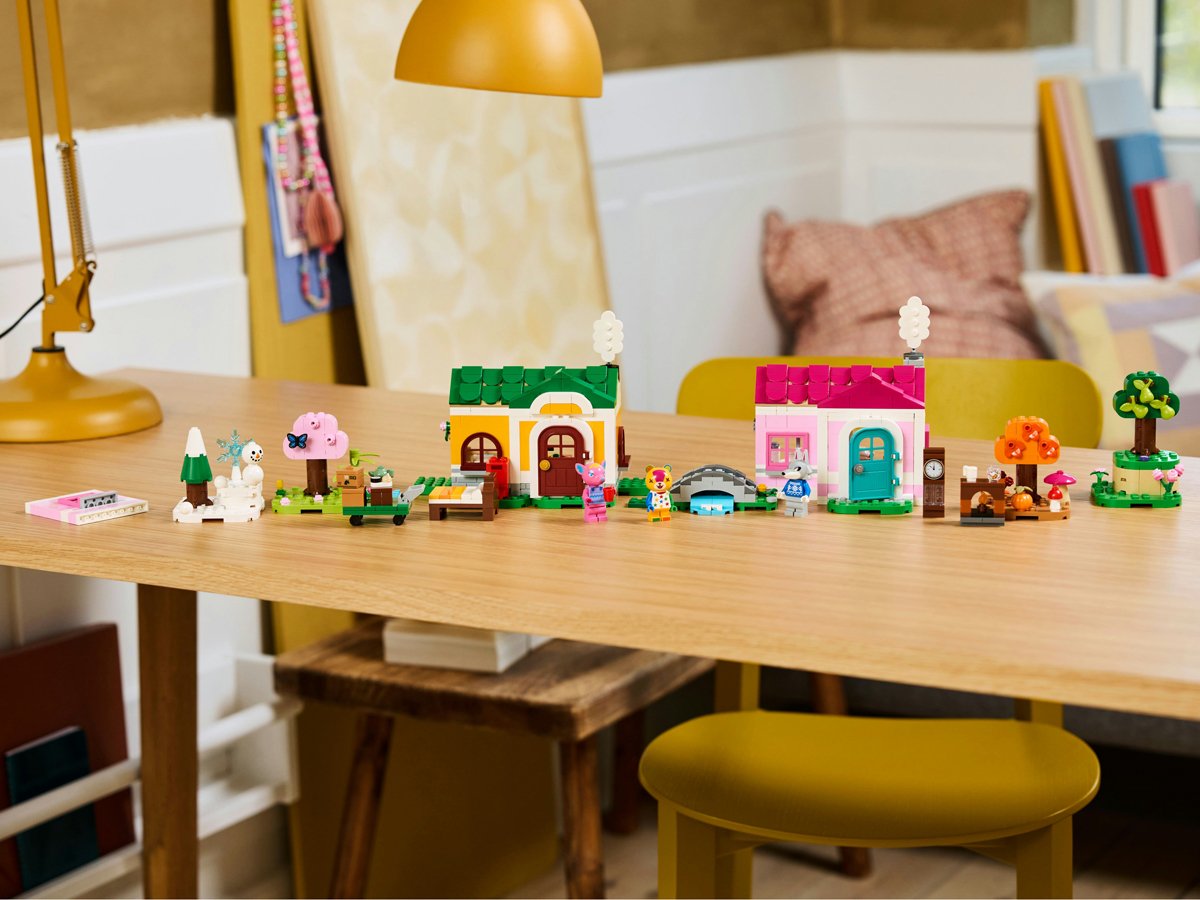 LEGO Animal Crossing 77057 Kreatywne domy: Pory zabawy