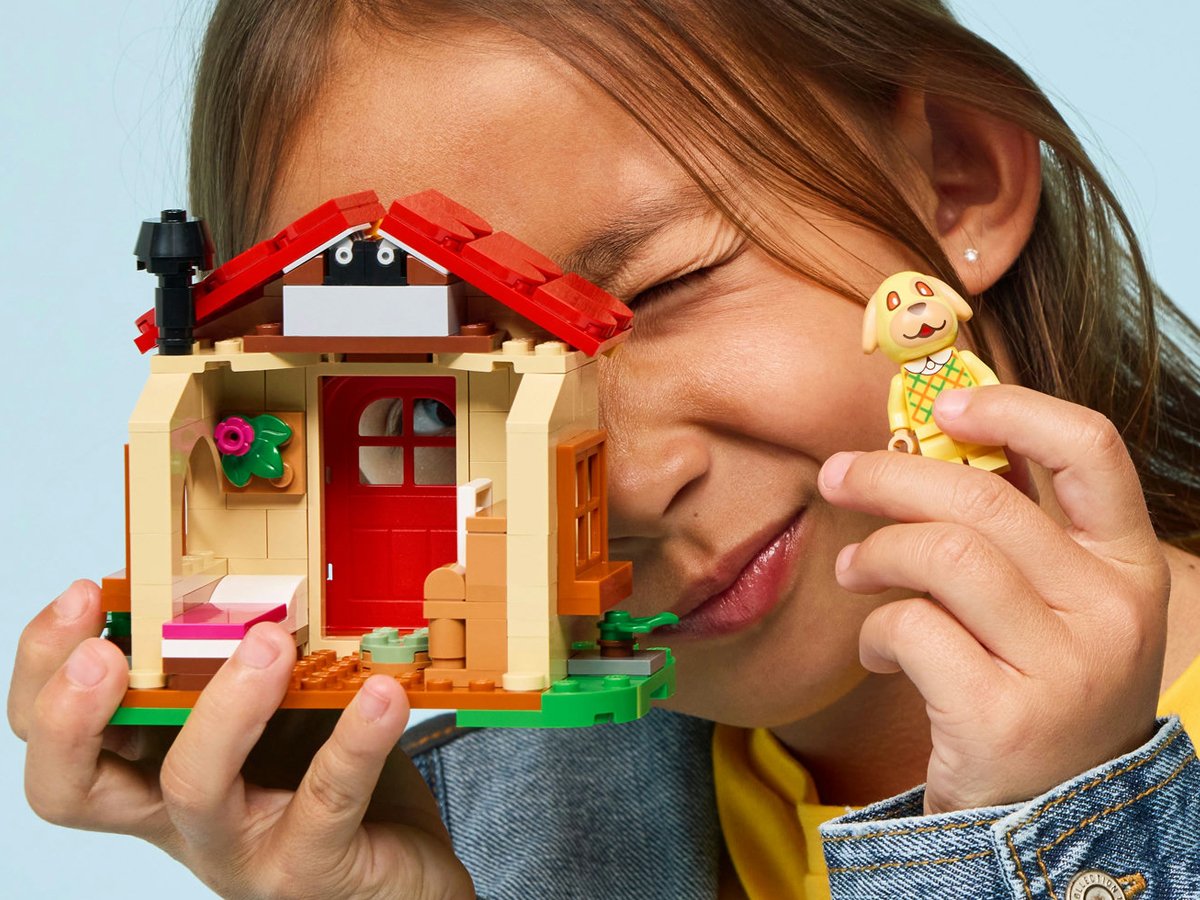 LEGO Animal Crossing 77058 Przytulny dom Goldie