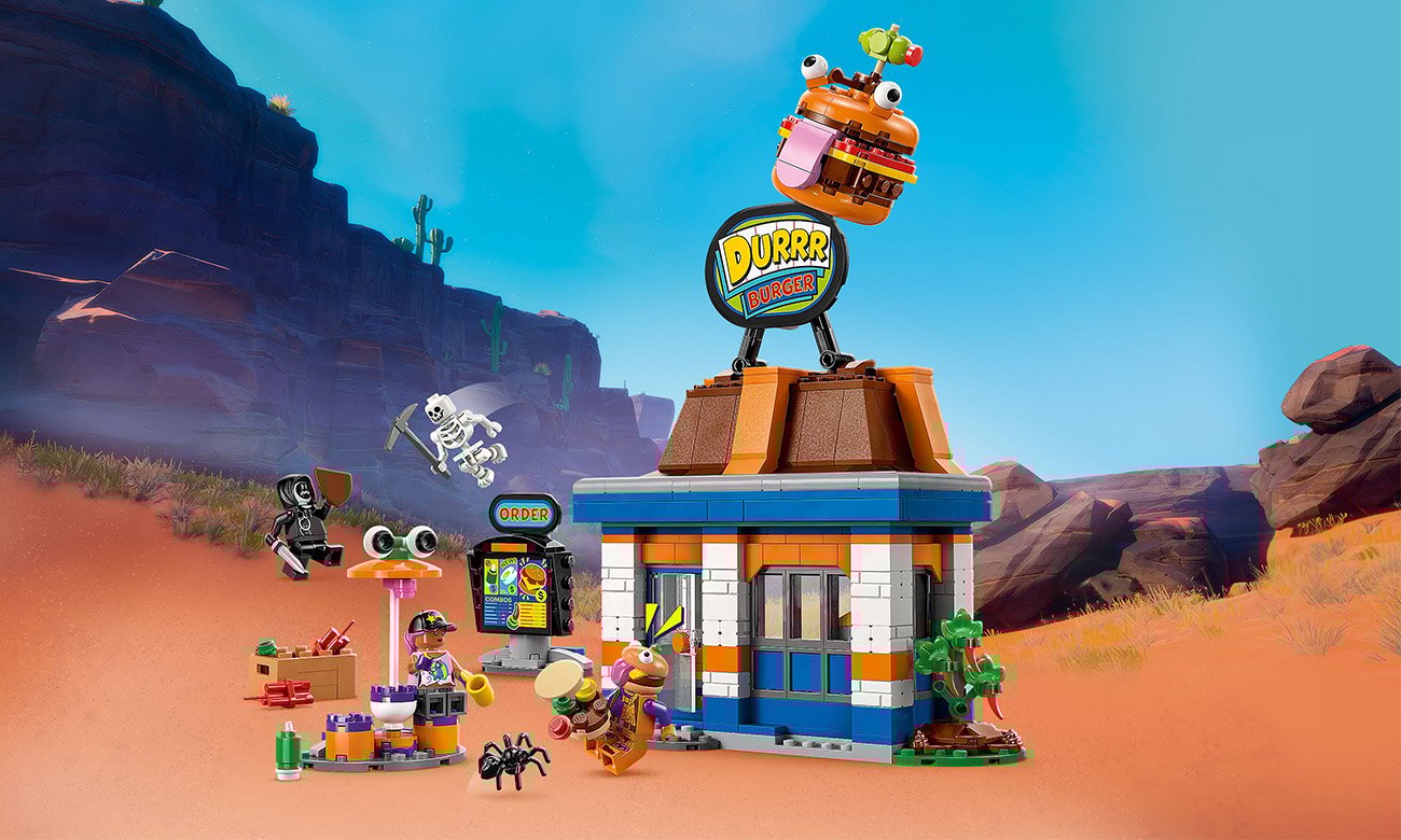 LEGO Fortnite 77075 Skórek i Iskra oraz obóz