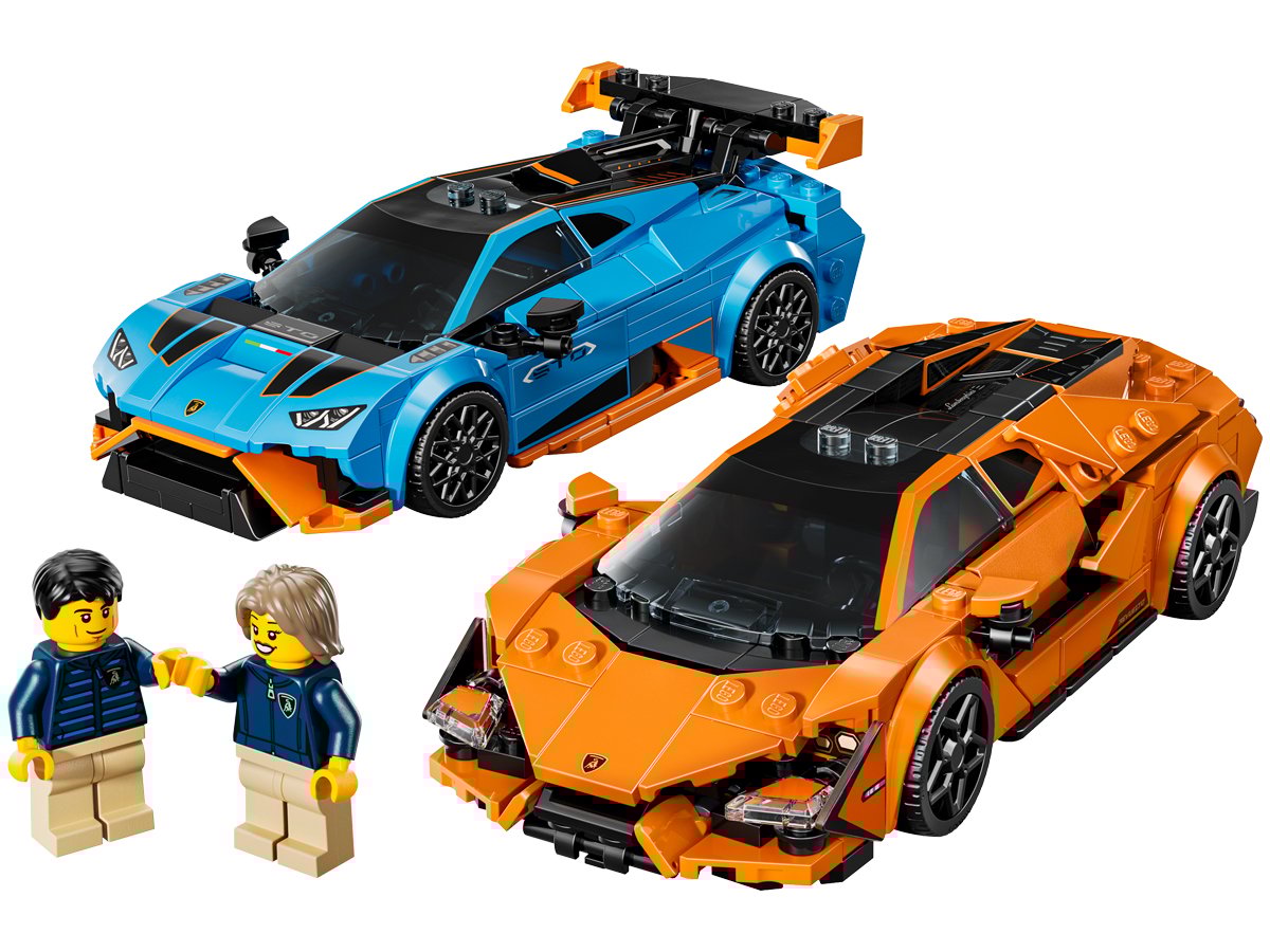 LEGO Speed Champions Lamborghini Revuelto i Huracán STO 77238