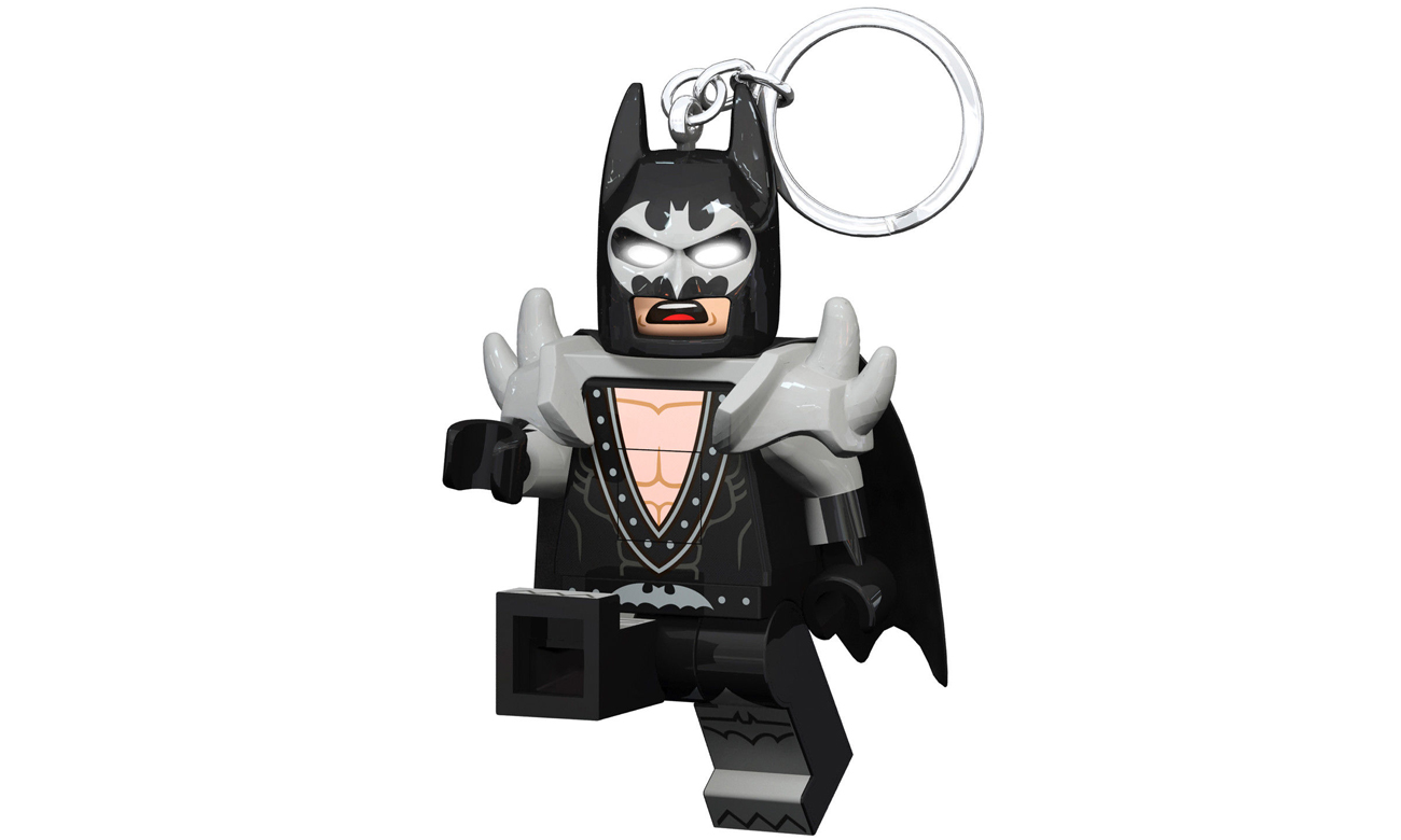 LEGO BATMAN MOVIE Brelok świecący Glam Rocker Batman