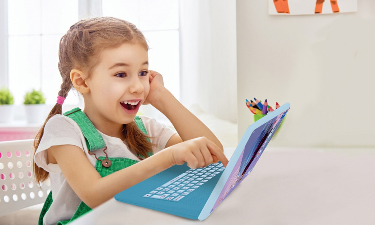 laptop dla dziecka kraina lodu