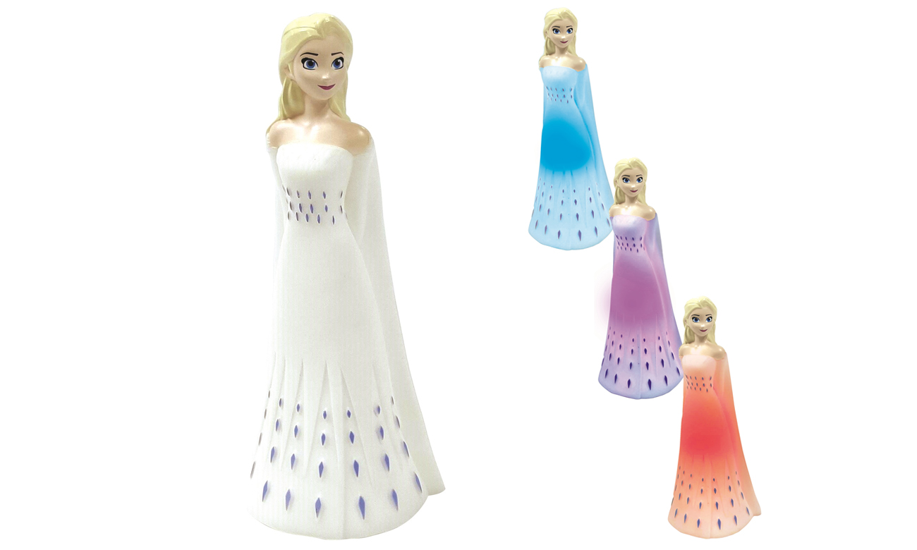 Lexibook Lampka nocna 3D zmieniająca kolory Frozen - Kraina Lodu