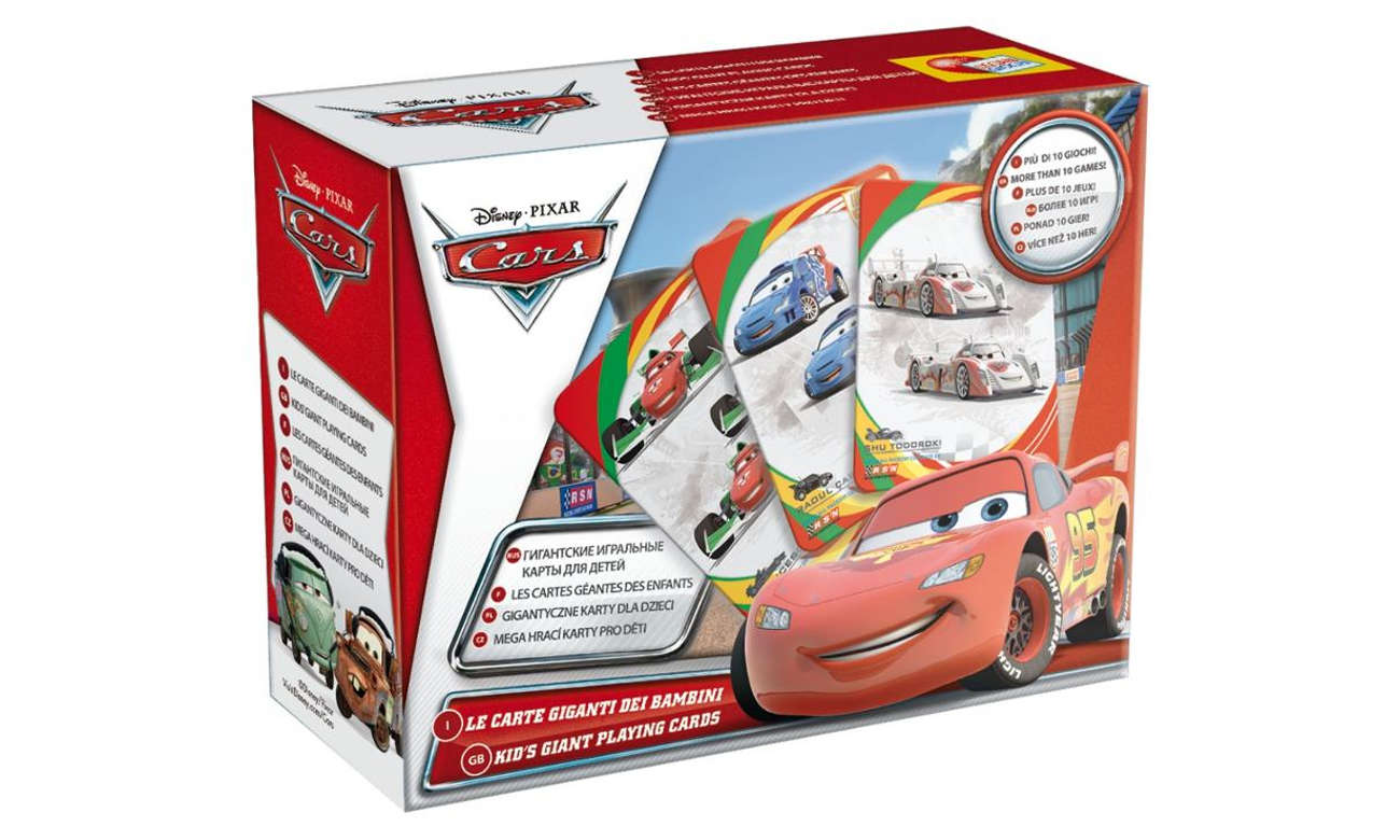 Lisciani Giochi Disney Karty do gry CARS 2 304-35373