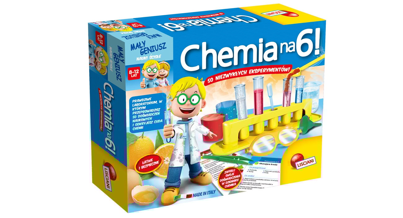 I'M A GENIUS CHEMIA NA 6!