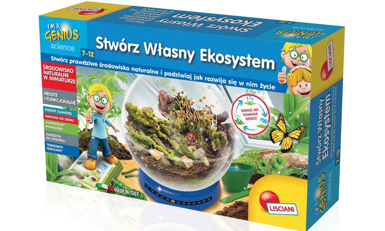 Lisciani Giochi Mały Geniusz Stwórz ekosystem 304-PL57689