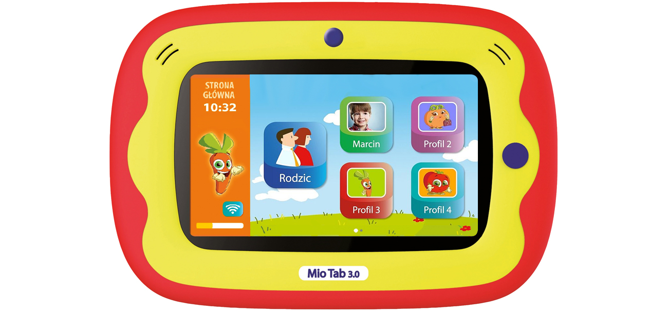 Tablet Edukacyjny Dla 5 Latka Lisciani Giochi Carotina Mio Tab tablet edukacyjny dla dzieci - Zabawki