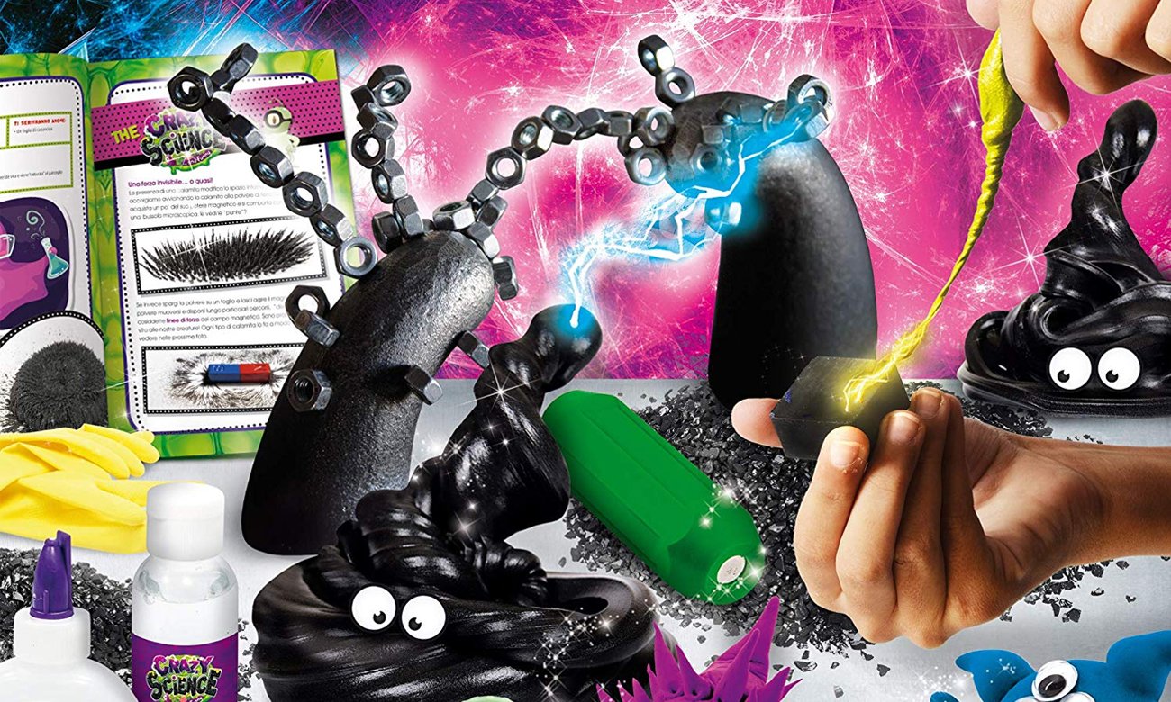 Lisciani Giochi Crazy Science Laboratorium magnetycznych kreatur