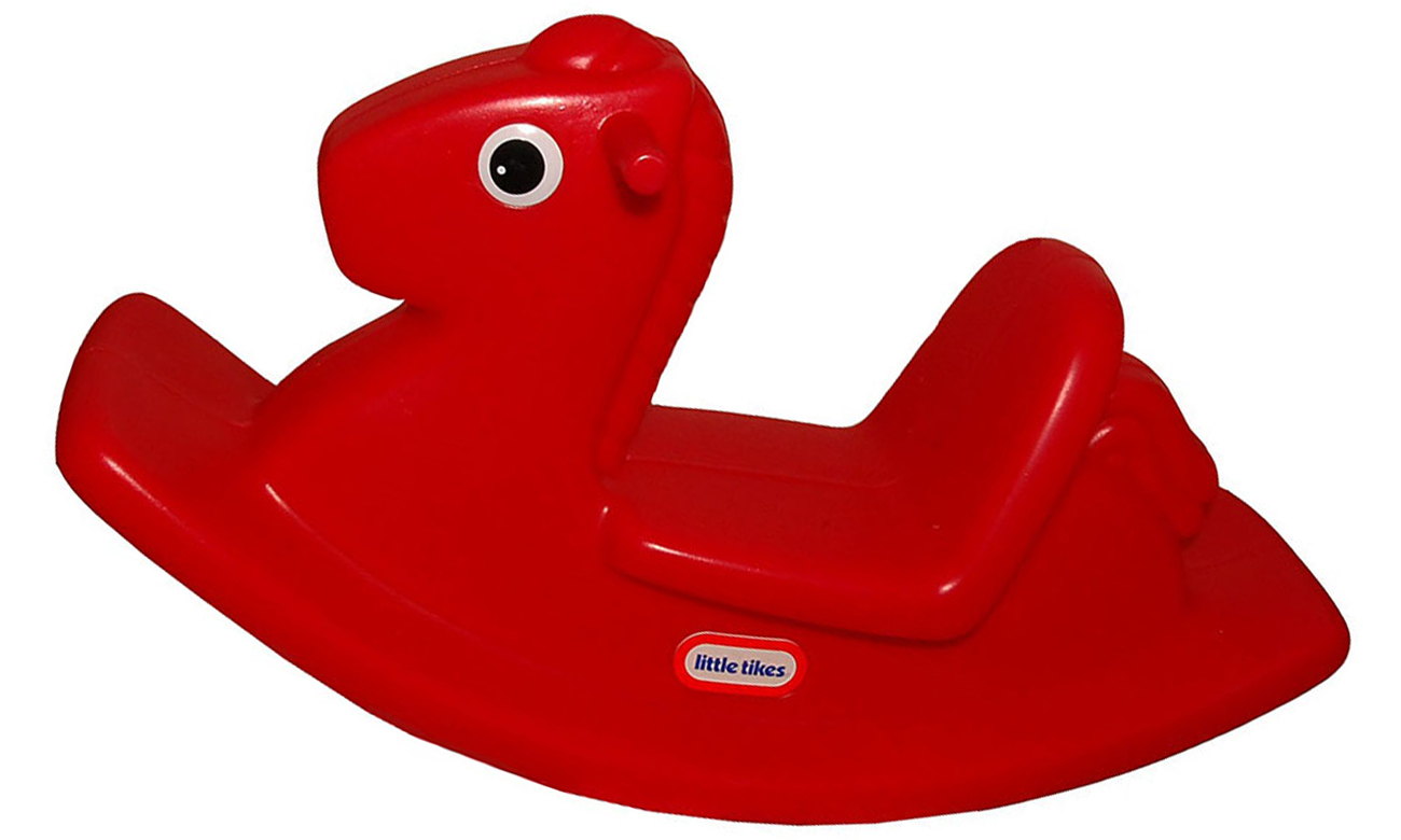 Little Tikes Koń na Biegunach Czerwony 0050743116704