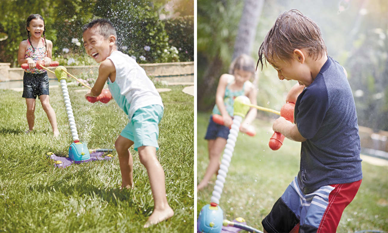 LITTLE TIKES Przeciągnie liny z chlapiącą wodą