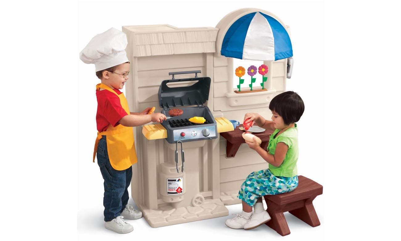 Dwustronna kuchnia z grillem dla dzieci od Little Tikes