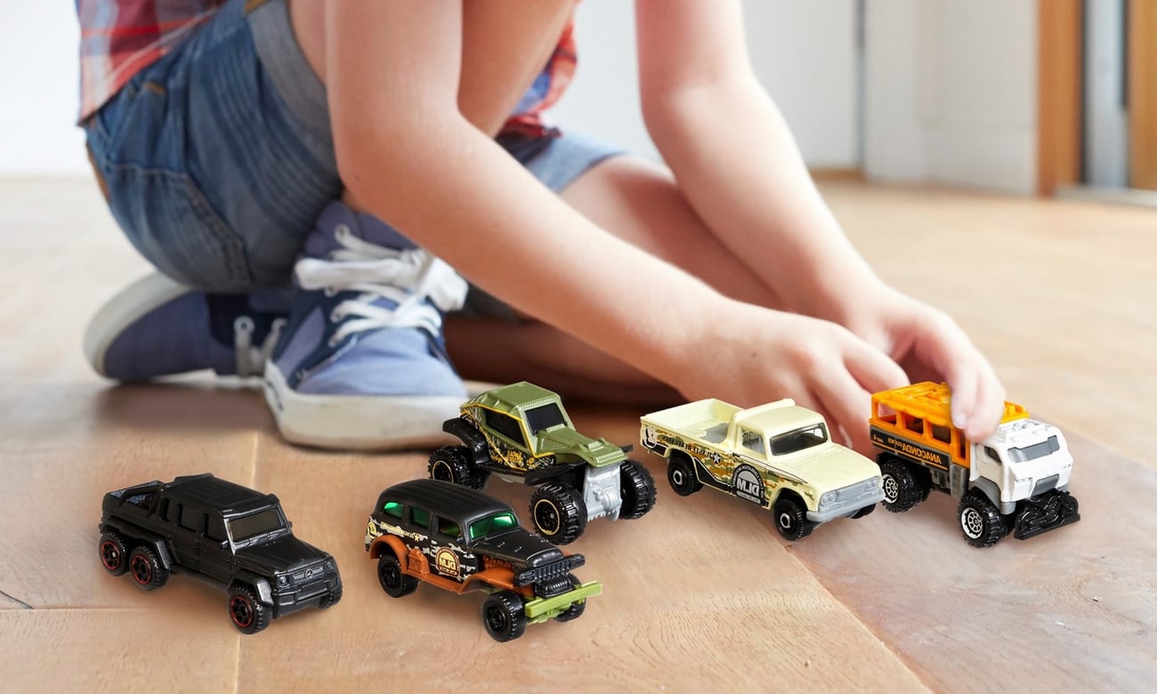 Mattel Matchbox Pięciopak samochodzików Autka
