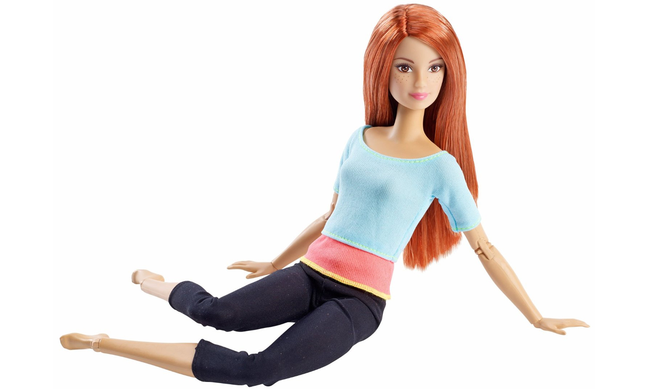 Mattel Barbie Made to Move błekitny top