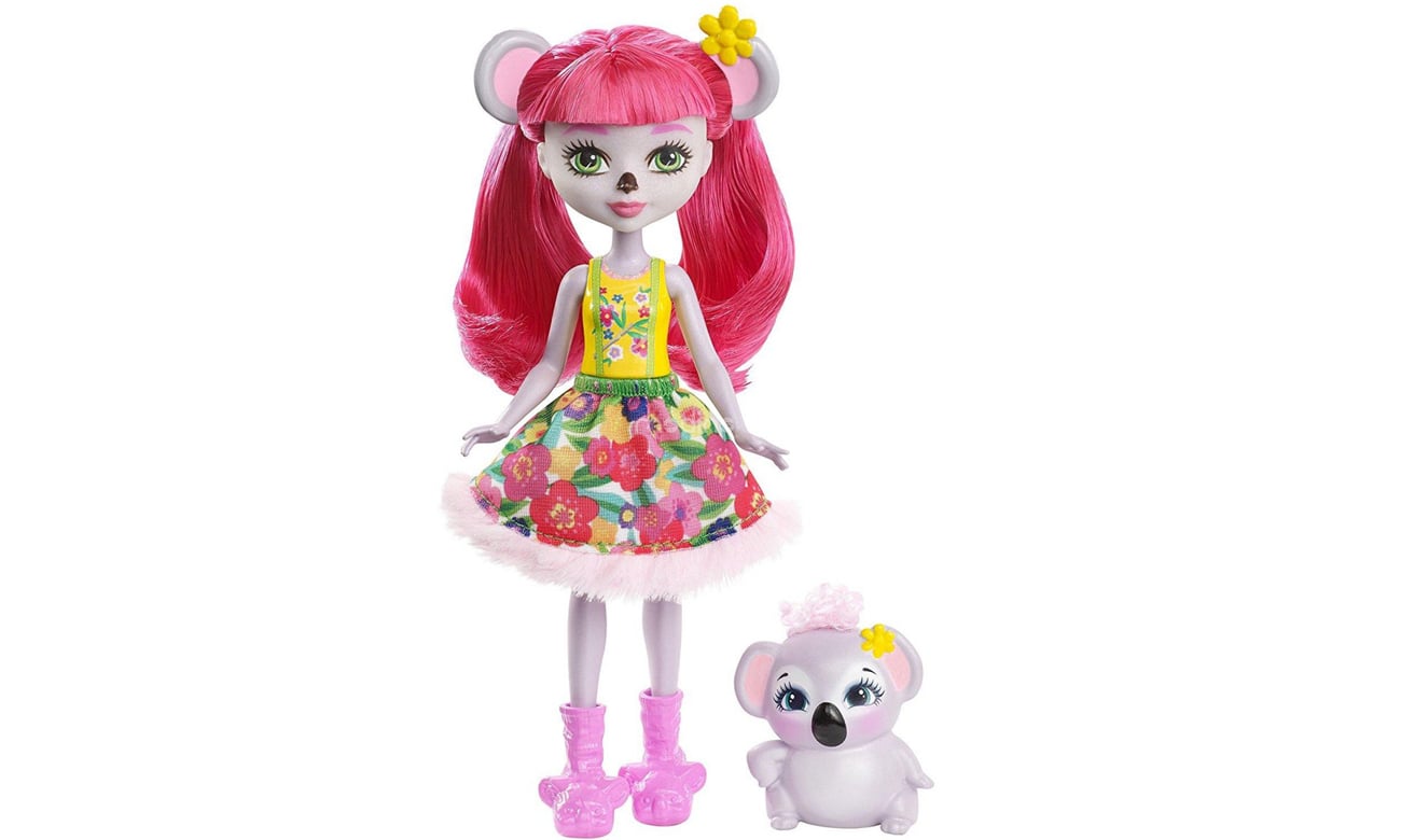 Mattel Enchantimals Spielfigur – Koala Dab, Niedliche Tier-Freundin Für Fantasievolles Spielen