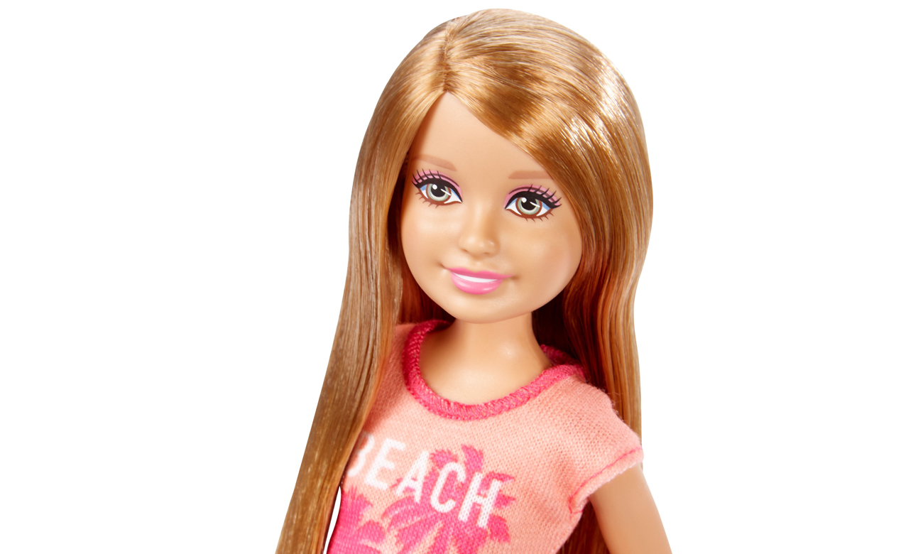 lalka barbie z hulajnogą