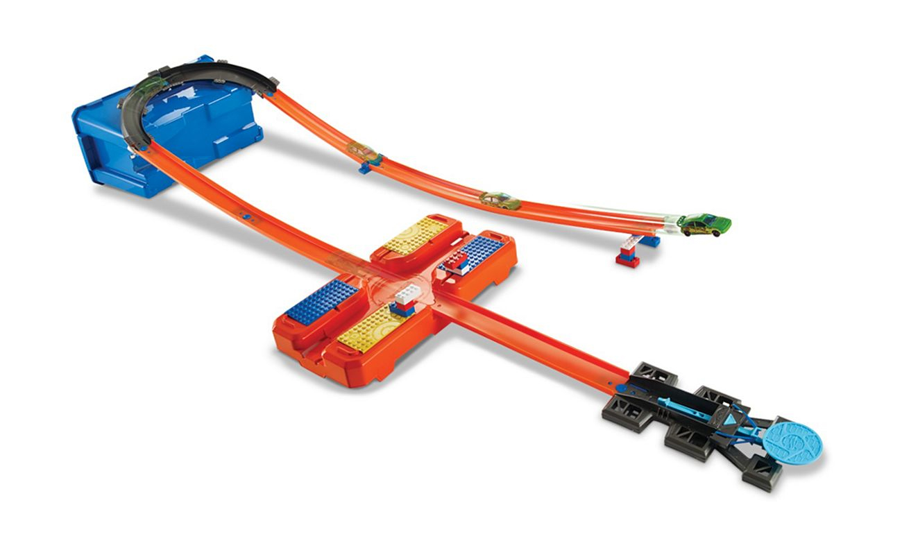 Mattel Hot Wheels Zestaw Kaskaderskie pętle pomarańczowe