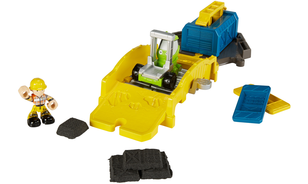 Mattel Bob Budowniczy Naprawa mostu + piasek kinetyczny