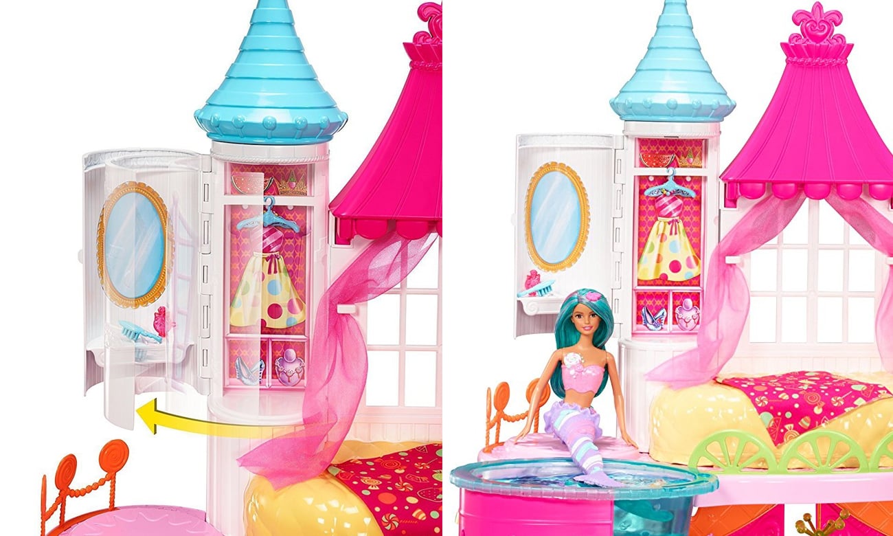 barbie zamek