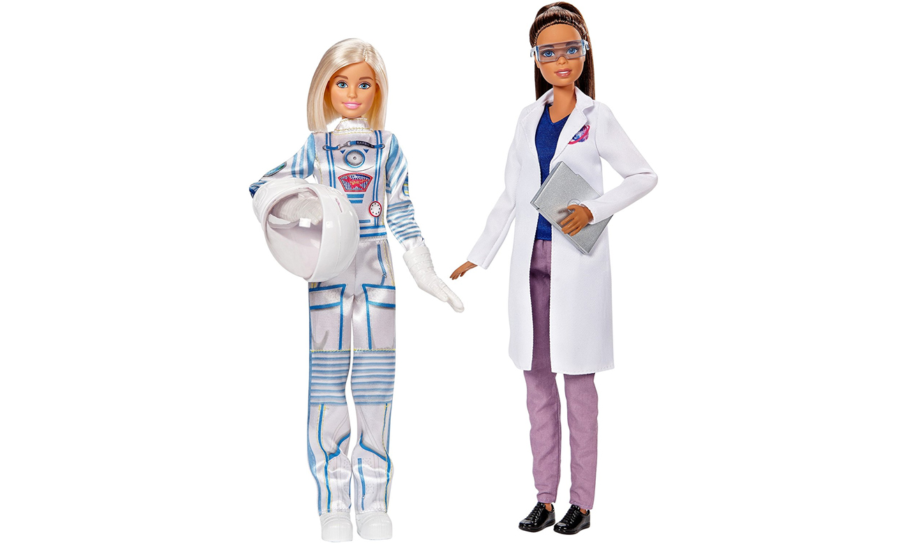 Mattel Barbie Astronautka i Naukowiec Zestaw