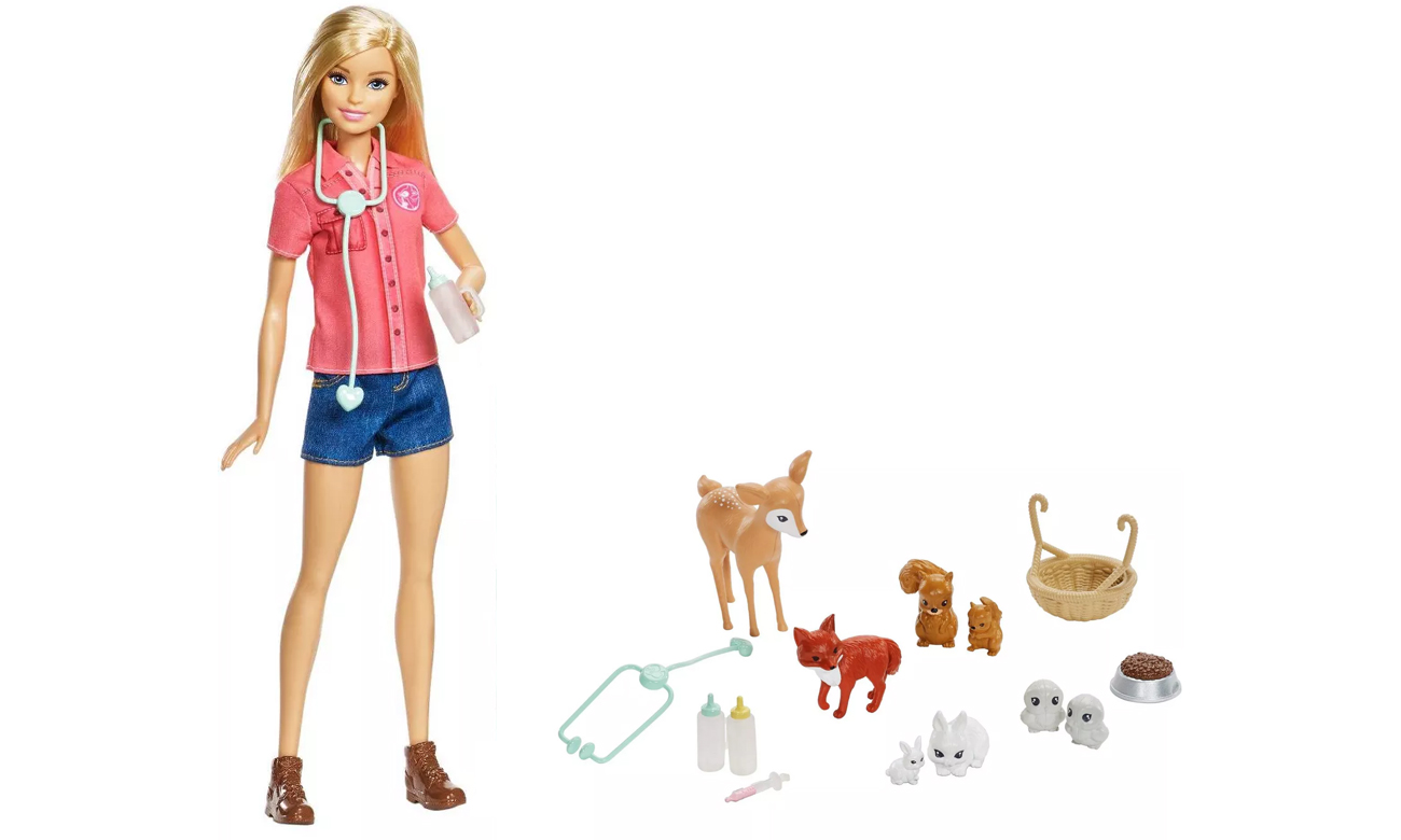 lalka barbie opiekunka