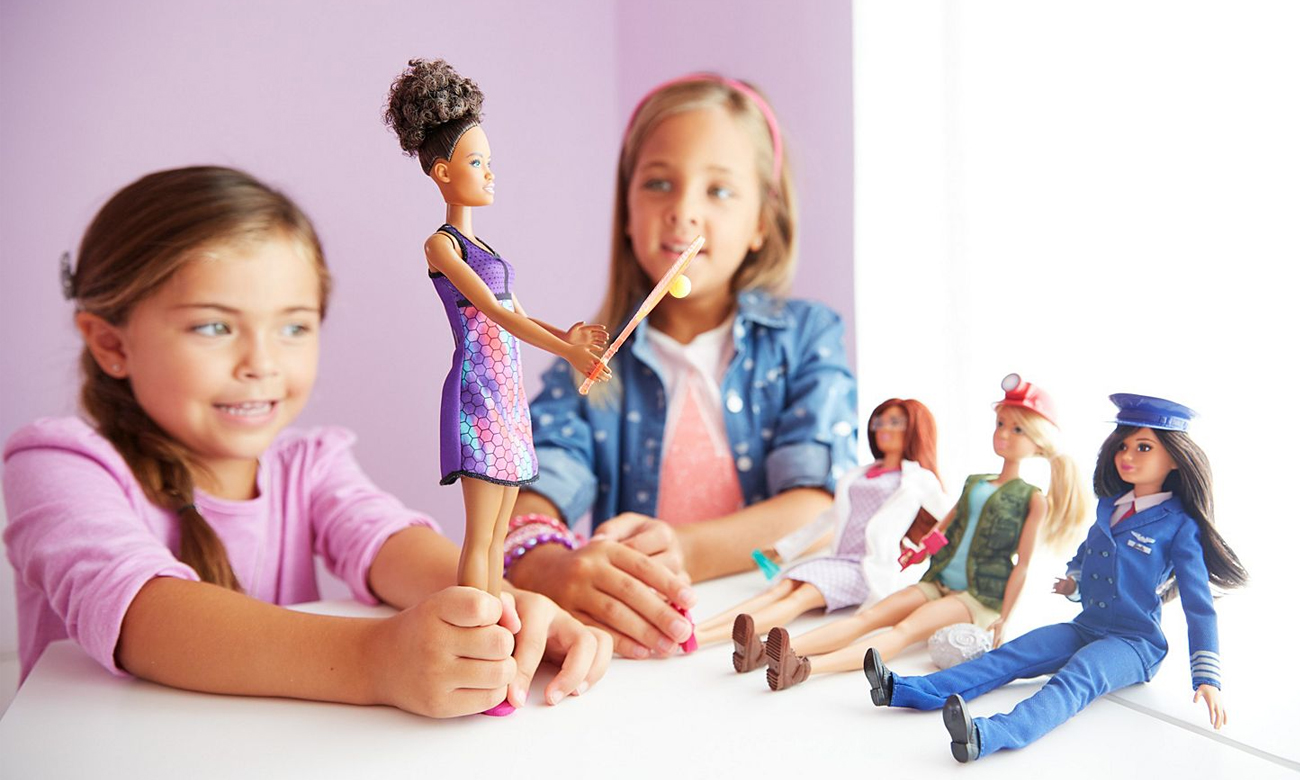 lalka barbie sportowa