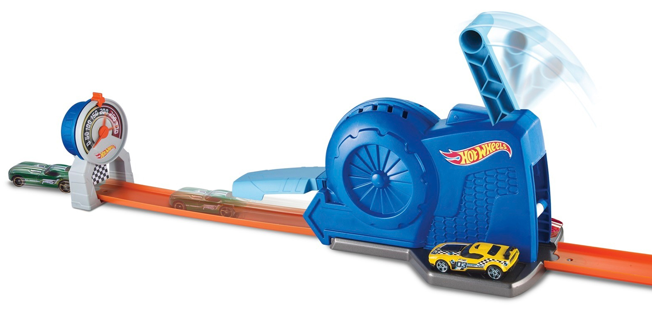 Mattel Hot Wheels Track Builder Zestaw Kaskaderski Deluxe pudełko
