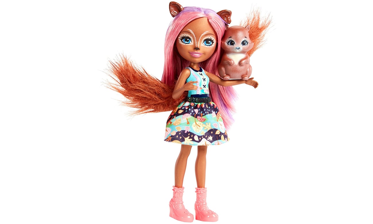 Mattel Enchantimals Lalka Sancha z wiewiórką