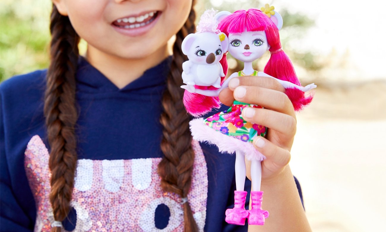 Mattel Enchantimals lalka ze zwierz tkiem Karina Koala Lalki i akcesoria Sklep internetowy al.to