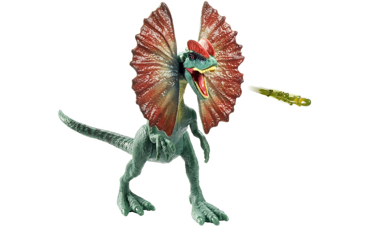 Mattel Jurassic World Atakujące dinozaury Dilophosaurus