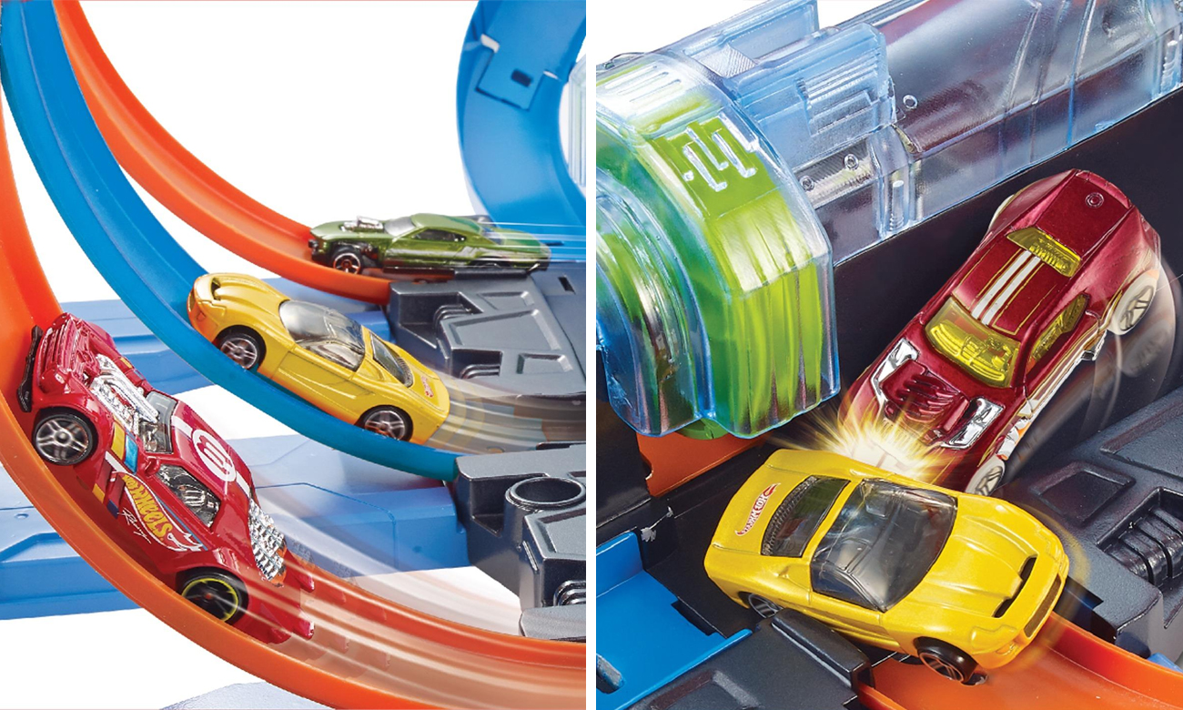 zestaw hot wheels rekin