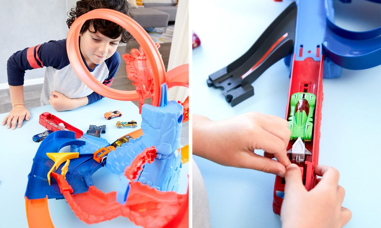 hot wheels myja samochodowa z wodą