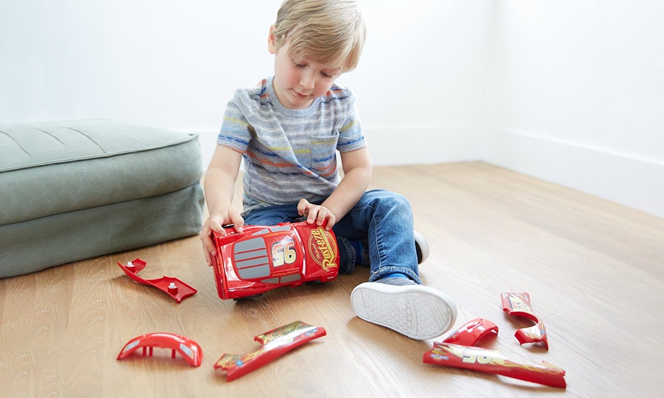 Mattel Cars Zygzak McQueen do modyfikacji