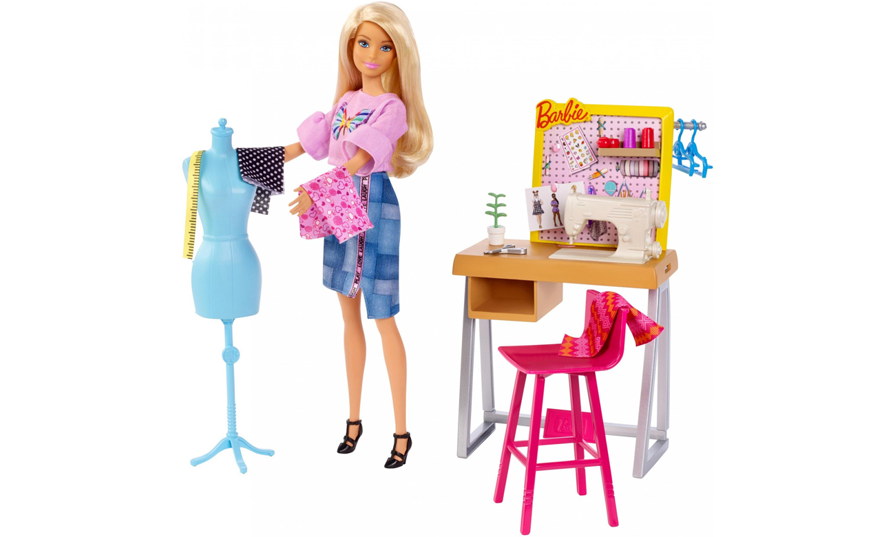 Mattel Barbie Kariera Zestaw mebelków Studio Projektantki