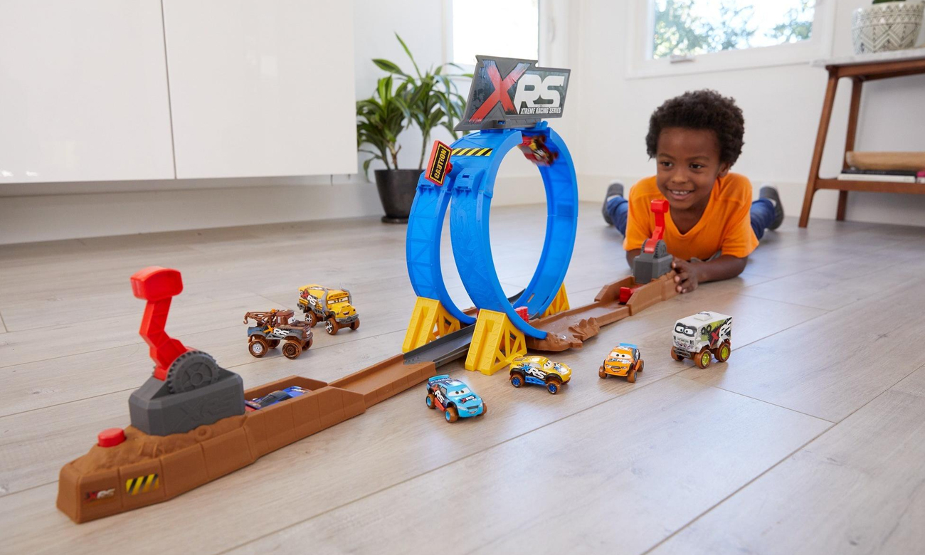 Mattel Disney Cars Wyzwanie Szalone Kraksy