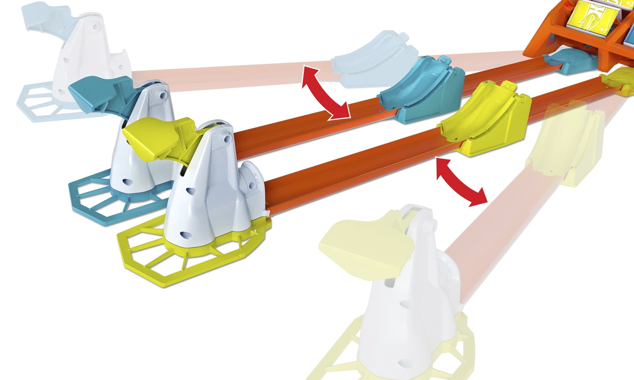 zestaw hot wheels track builders
